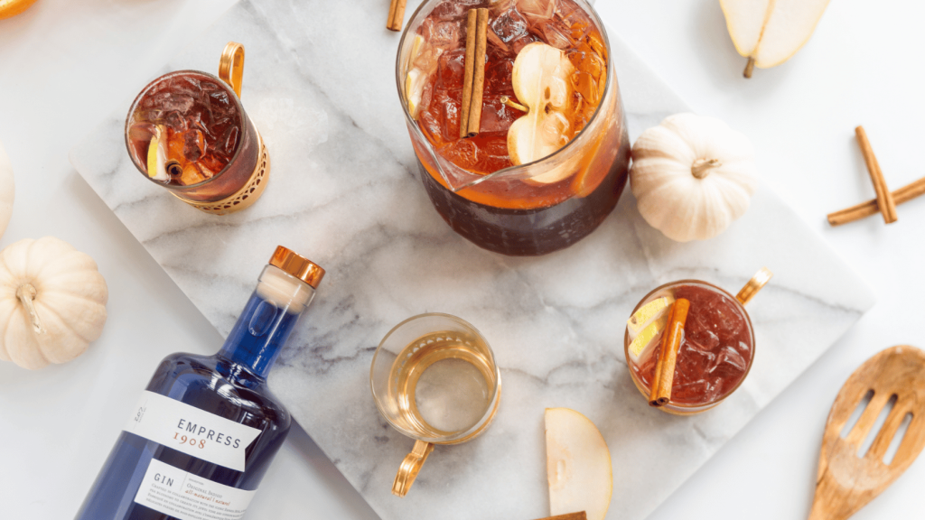 Create the Fall Gin Sangria!