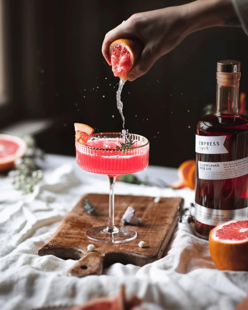 Grapefruit Gimlet Fizz